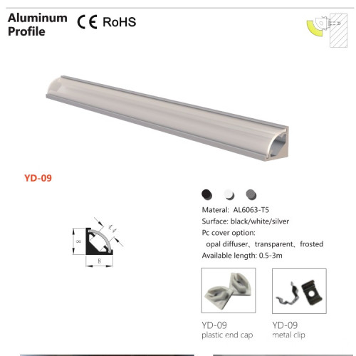 custom aluminum led linear lamp housing